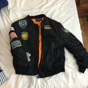 Bomber jacket size Large